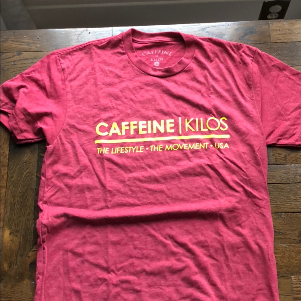 Caffeine and Kilos t shirt